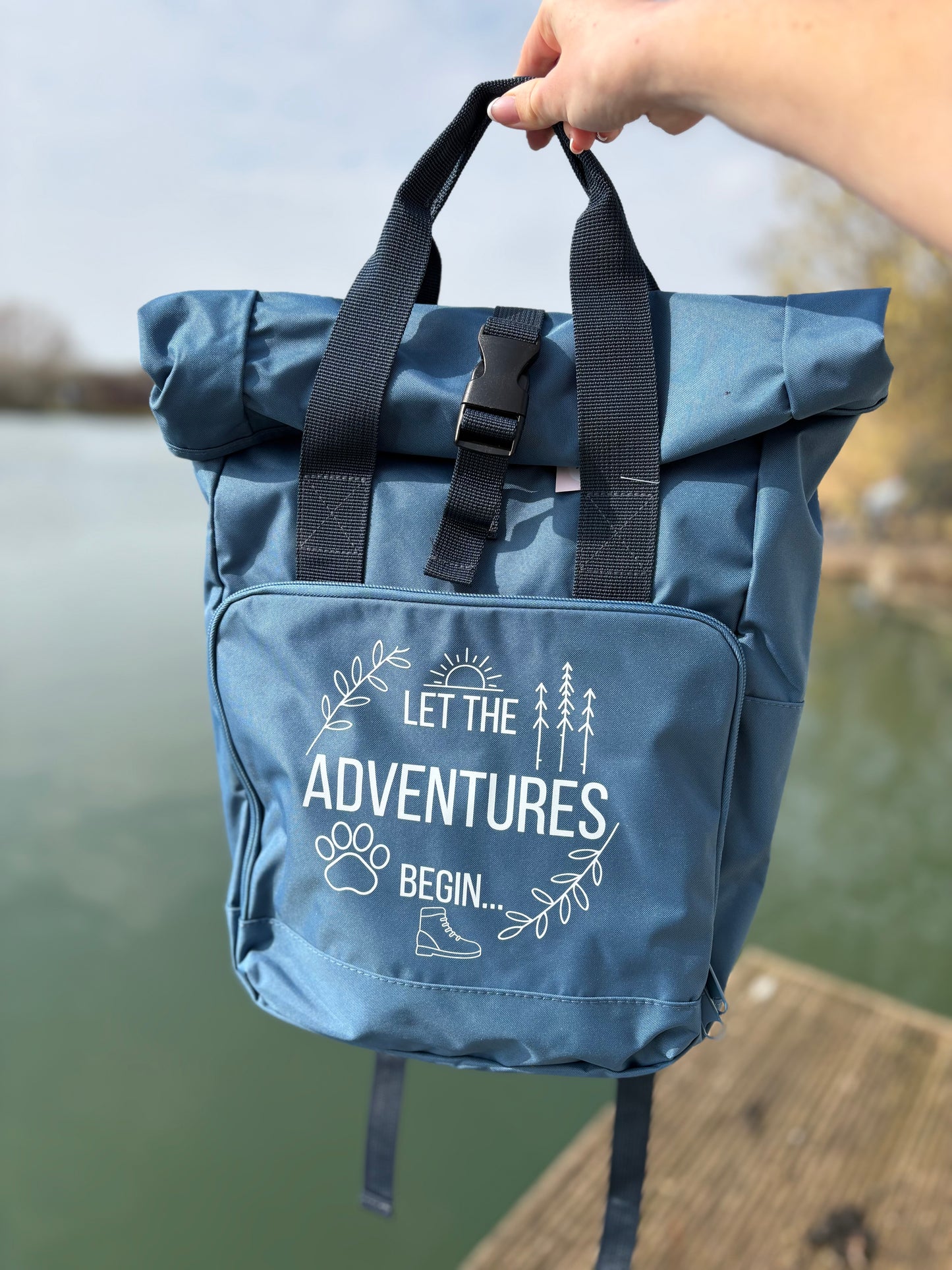Airforce Blue Rucksack