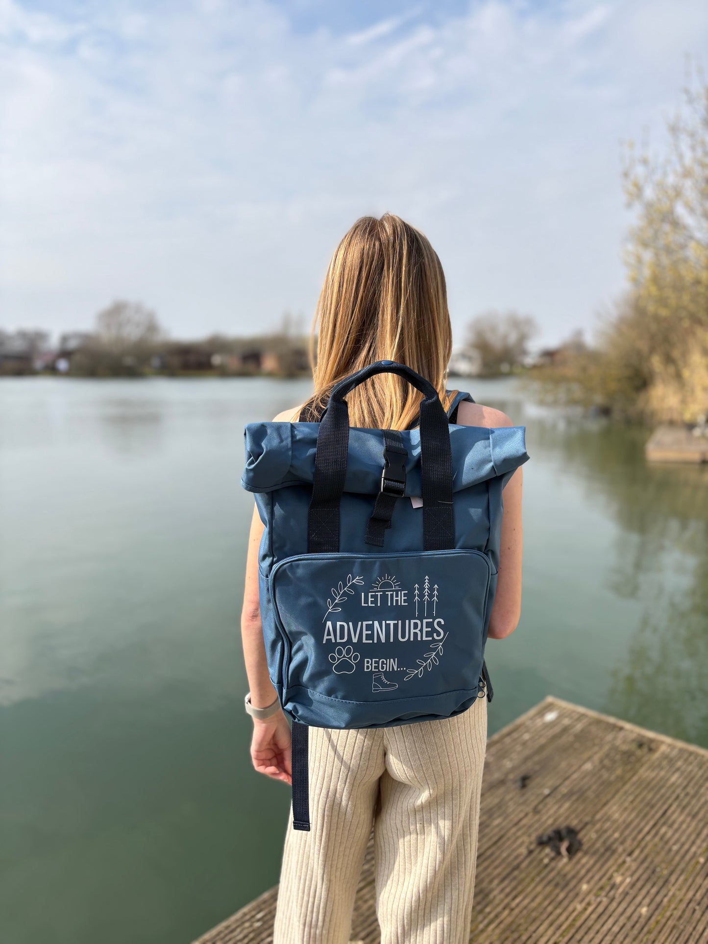 Airforce Blue Rucksack