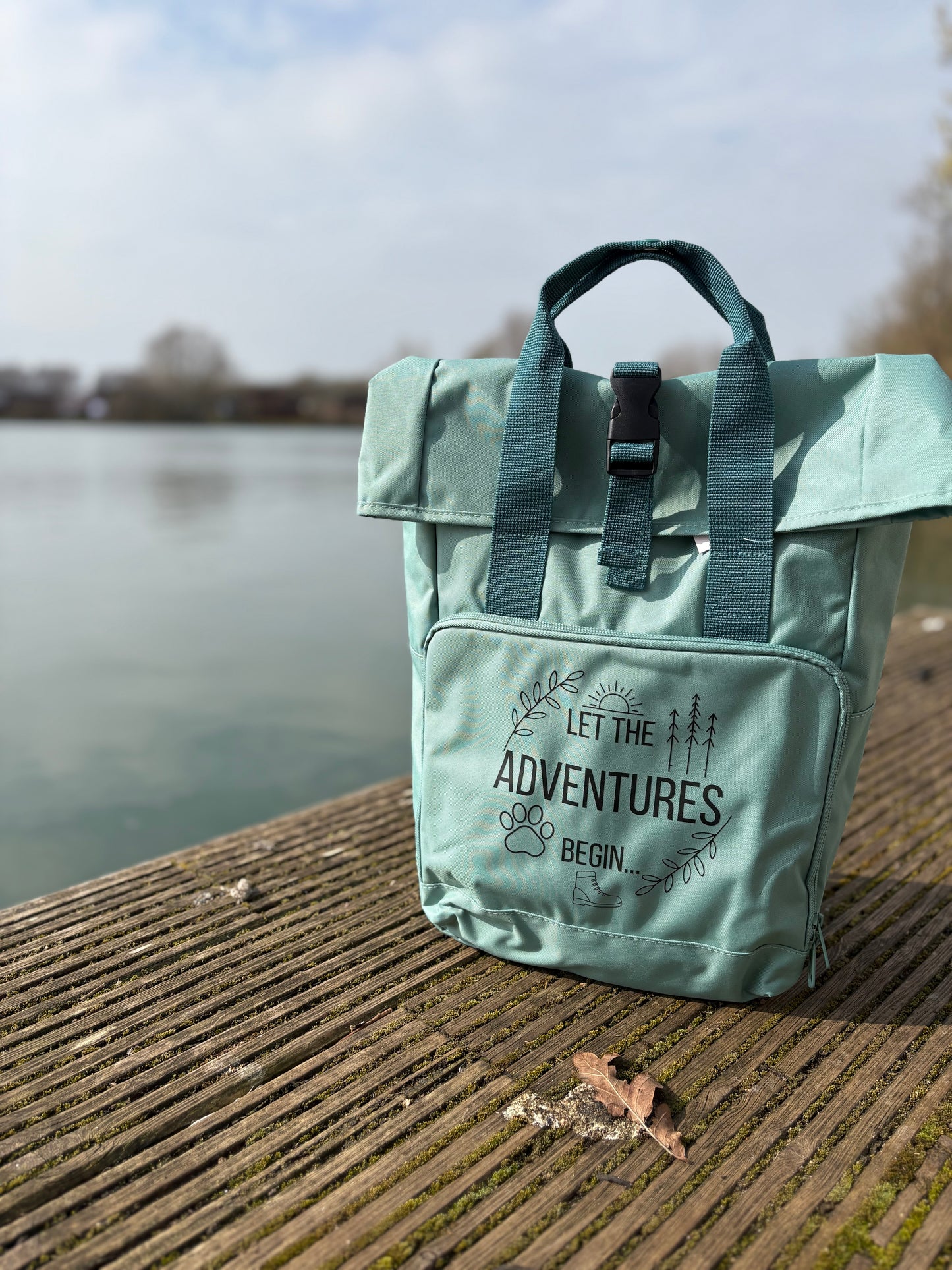 Sage Green Rucksack