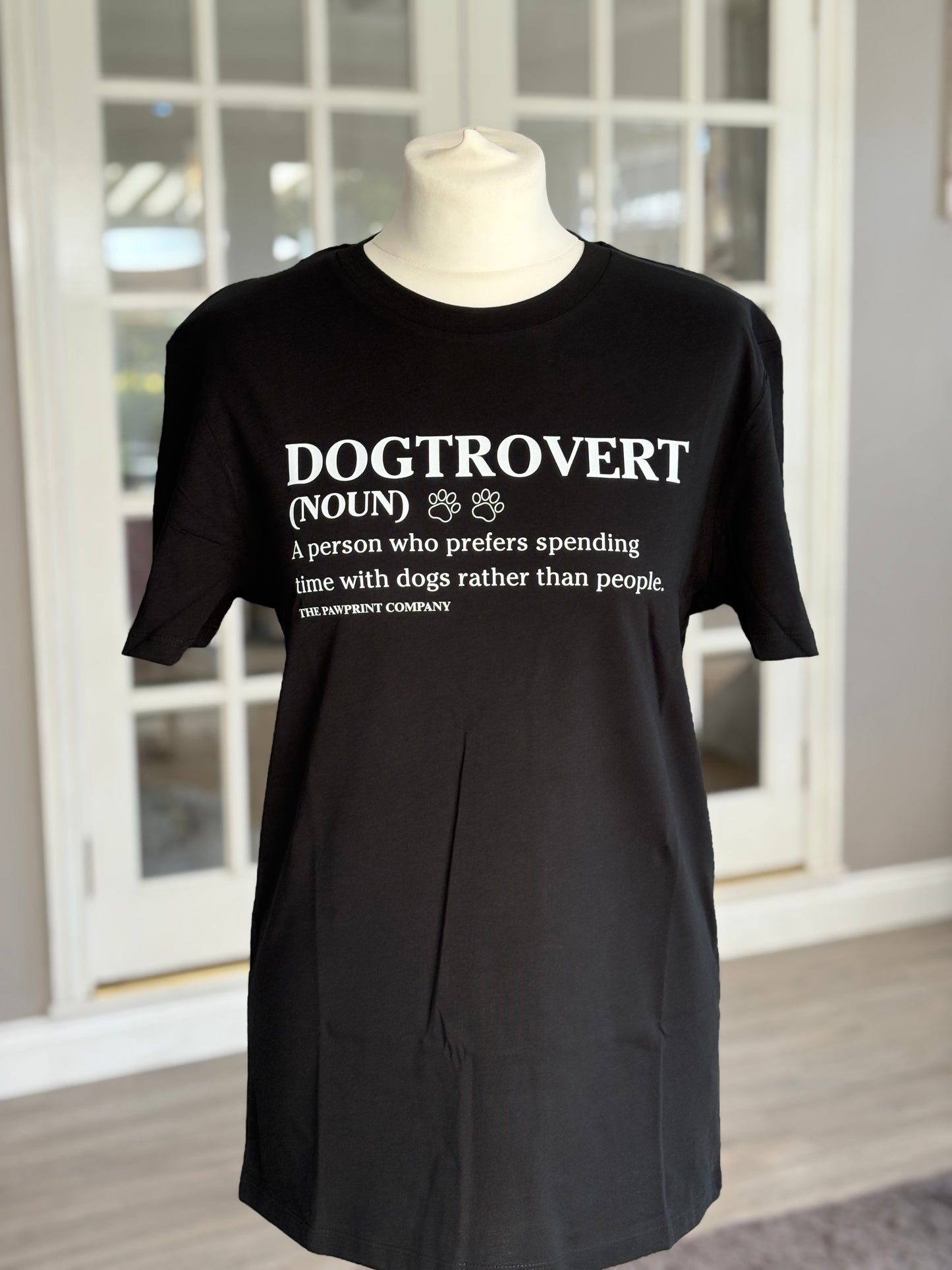 Dogtrovert Printed T-Shirt