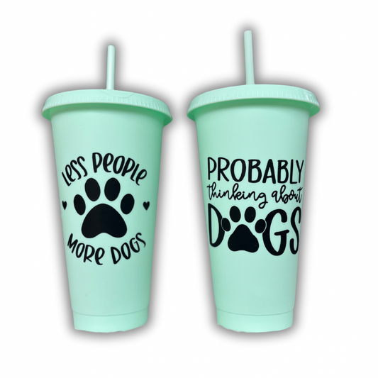 Mint Green Cold Cups