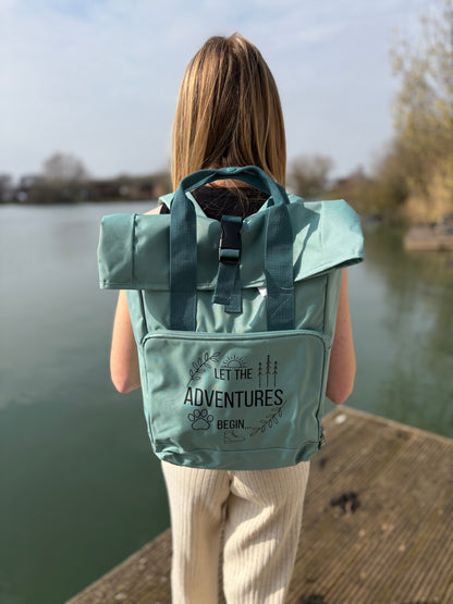 Sage Green Rucksack
