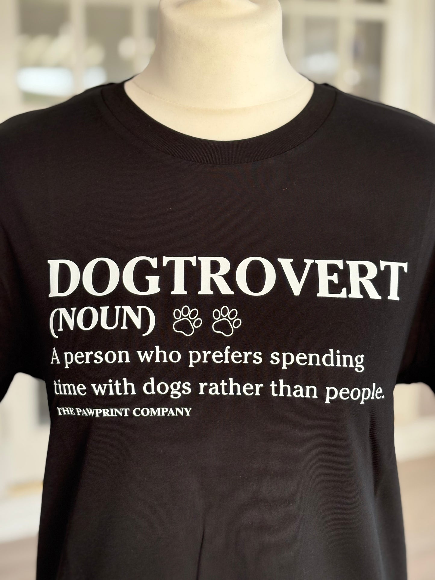 Dogtrovert Printed T-Shirt