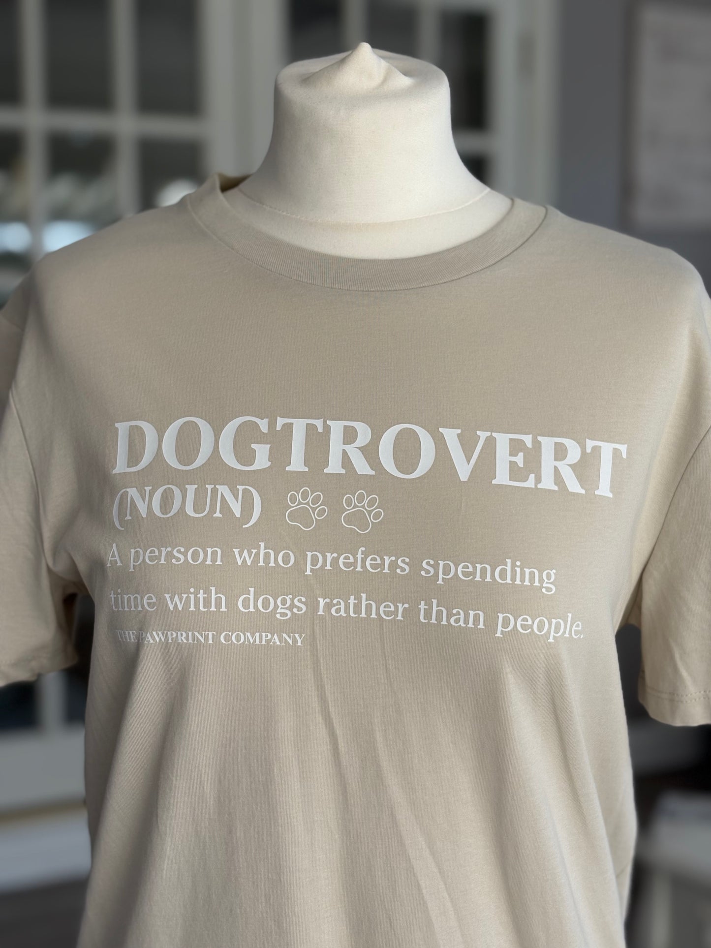 Dogtrovert Printed T-Shirt