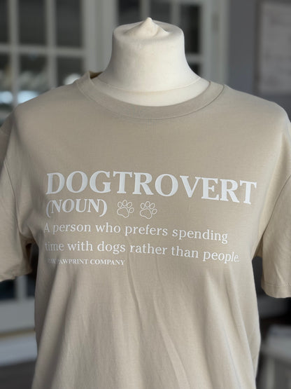 Dogtrovert Printed T-Shirt