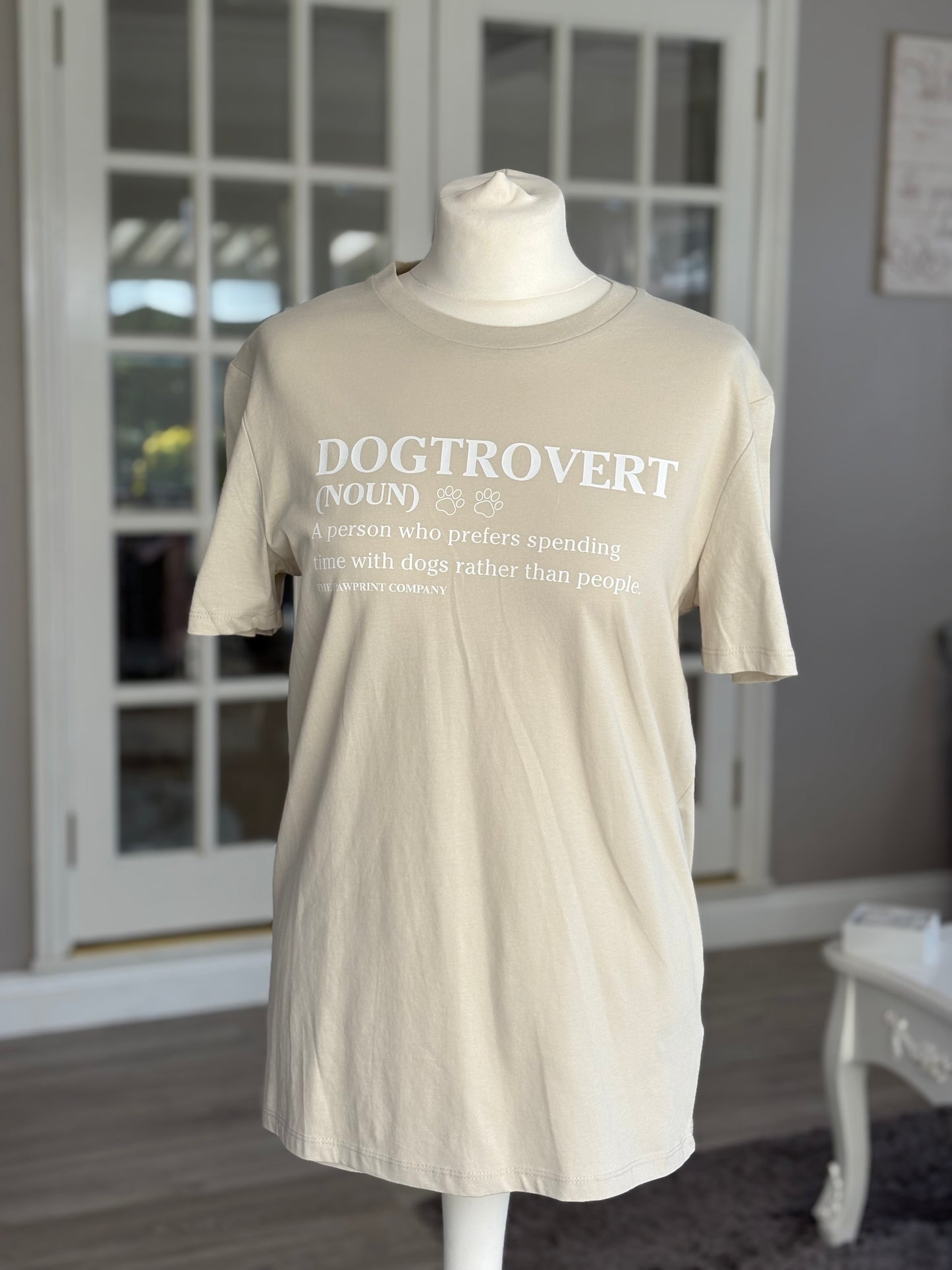 Dogtrovert Printed T-Shirt