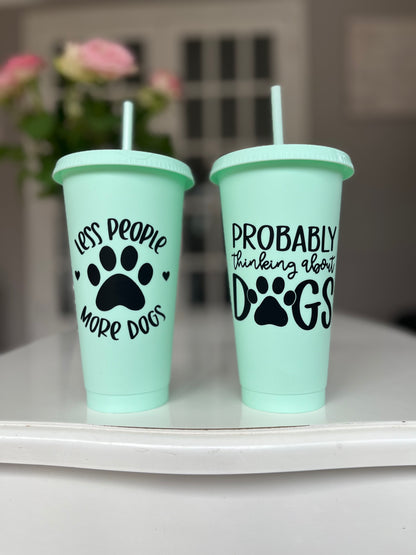 Mint Green Cold Cups