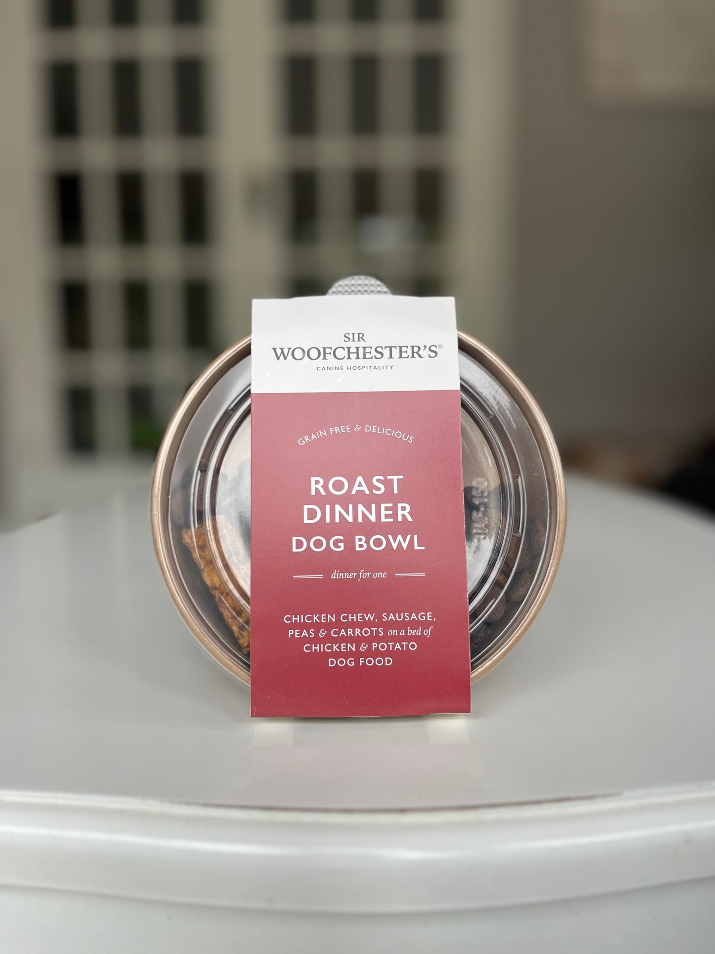 Sir Woofchester's Dog Dinner Bowl