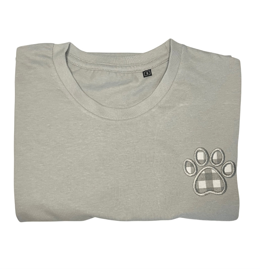 Embroidered Paw T-Shirt