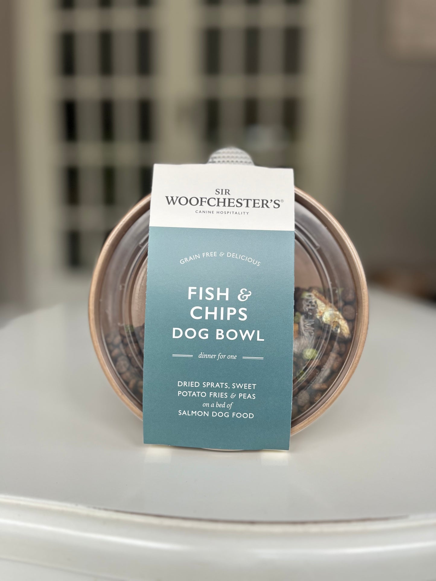 Sir Woofchester's Dog Dinner Bowl